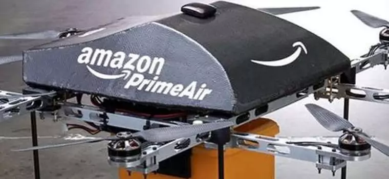 Dron Amazonu dostarcza pierwszą paczkę