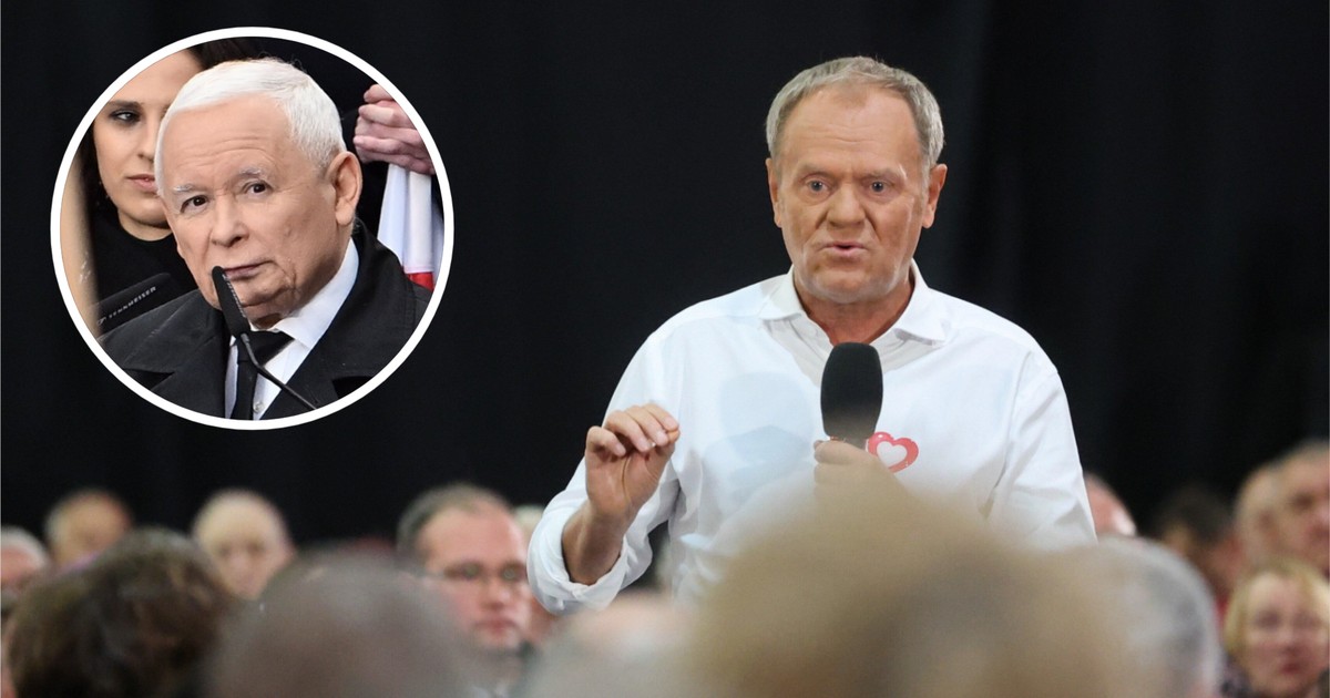 Kaczyński bezlitośnie o 100 konkretach. "Tusk zaczyna mieć problemy z własną inteligencją"