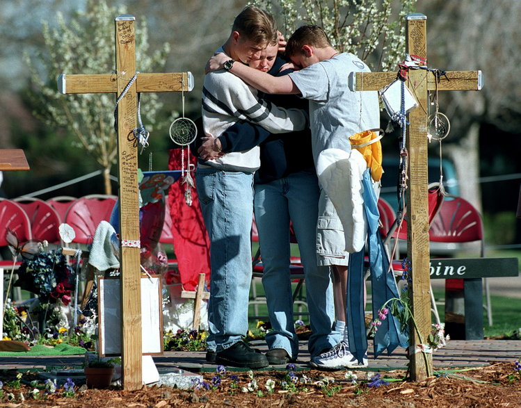 Uczniowie liceum Columbine w rocznicę masakry