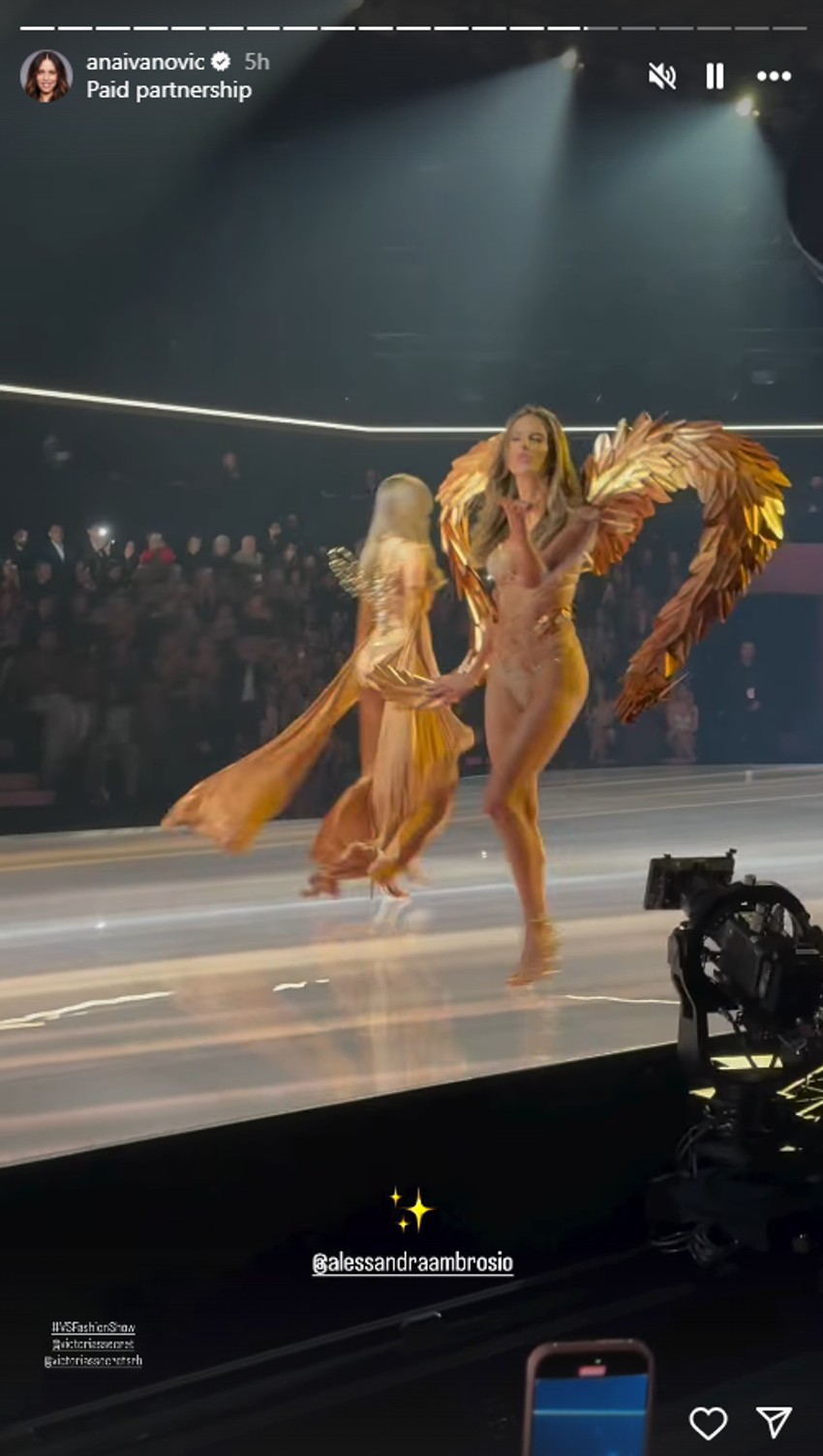 Ana Ivanović na reviji