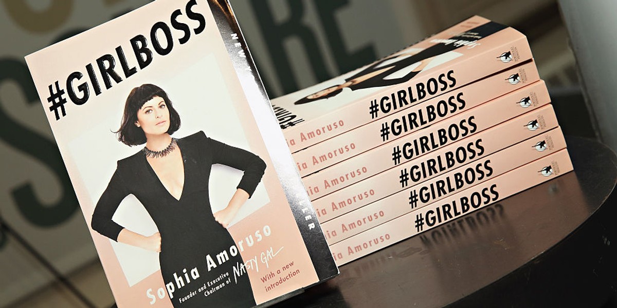 Książka Sophii Amoruso, założycielki Nasty Gal, "#GIRLSBOSS"