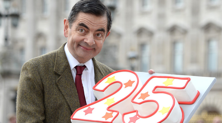 Atkinson 2015-ben ünnepelte világszerte legismertebb karaktere, Mr. Bean „születésének” 
25. évfordulóját /Fotó: Northfoto