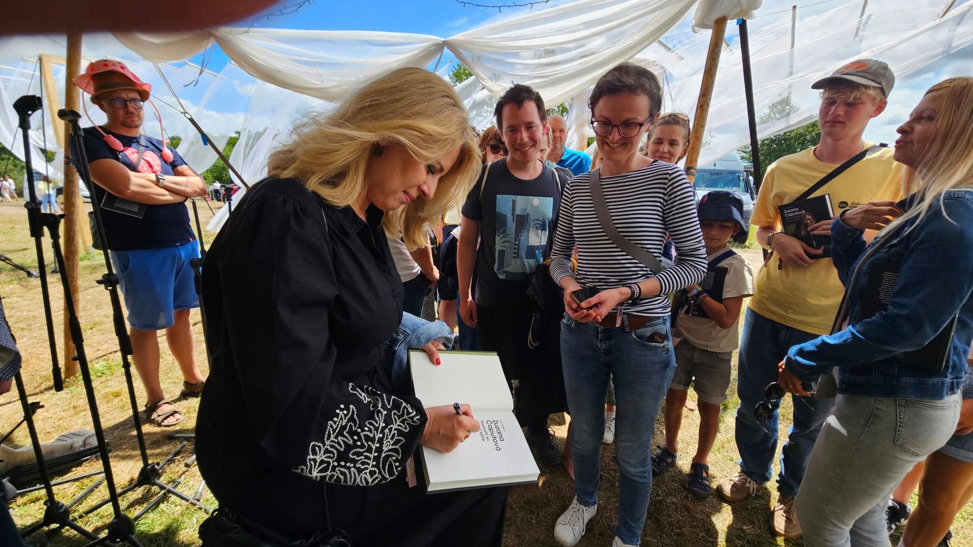 Zuzana Čaputová na festivale Atmosféra. 