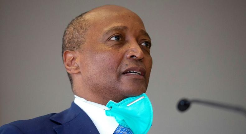 Patrice Motsepe has emerged as FIFA's preferred candidate to be the next president of the Confederation of African Football (CAF)