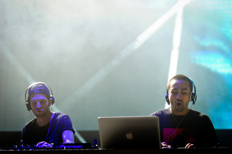 Audioriver 2013: Dirtyphonics (fot. Artur Rawicz/Onet)