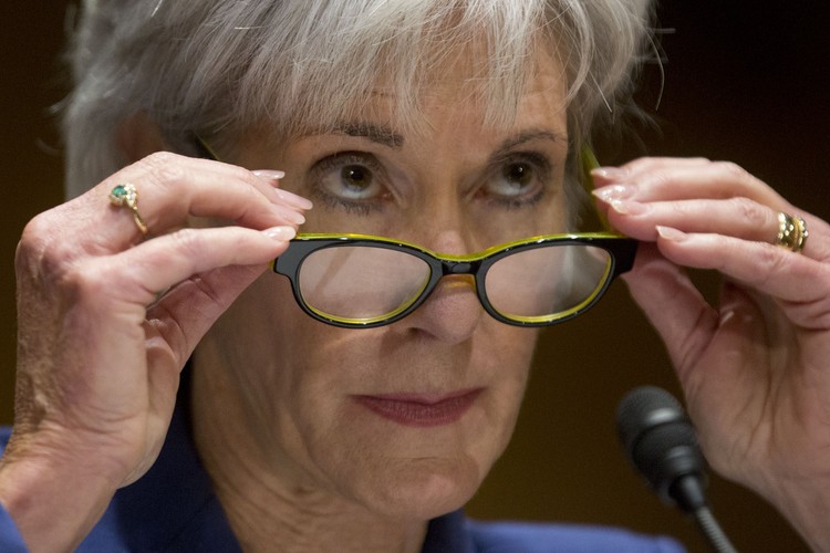 Kathleen Sebelius - Sekretarz Zdrowia Stanów Zjednoczonych. Odpowiedzialna za wprowadzenie ustawy Obamacare