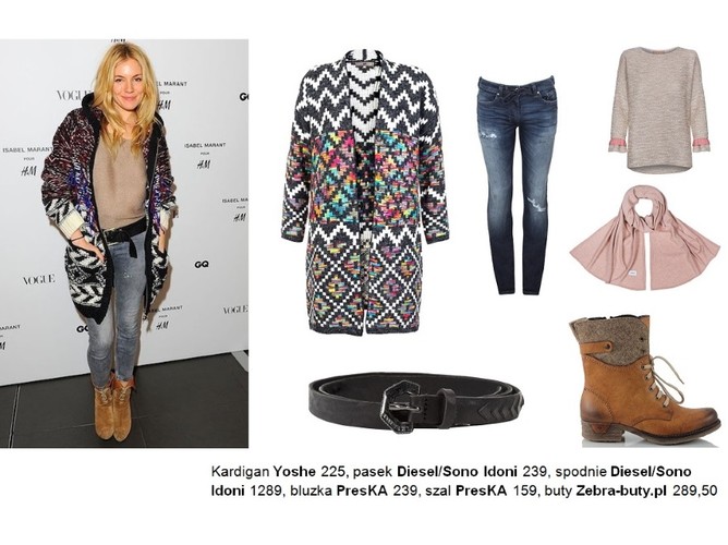 STYLIZACJE inspirowane Sienną Miller