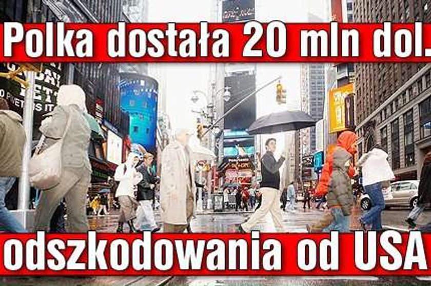 Polka dostała 20 mln dol. odszkodowania od USA