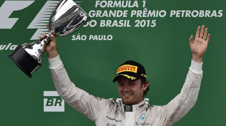 Rosberg Braziliában is verte csapattársát - Fotó: MTI