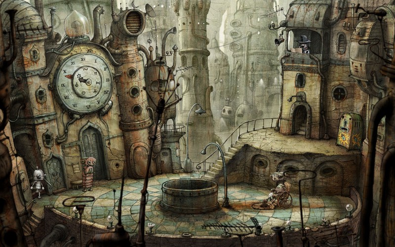 <b>5. Machinarium</b>
<br><br>
Niech nie zmyli was ta bajkowa grafika. Machinarium to jedna z najtrudniejszych, a zarazem najbardziej wciągających gier logicznych. Coś dla fanatyków łamigłówek.