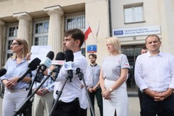 Szafarowicz przyszedł na konferencję Agrounii. Kołodziejczak zagroził mu pozwem w trybie wyborczym