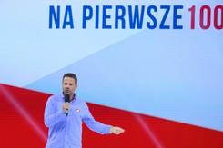 Wybory 2023. Trzaskowski o totalnej rewolucji na konwencji PO