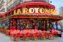Cafe La Rotonde, Boulevard du Montparnasse, Paryż