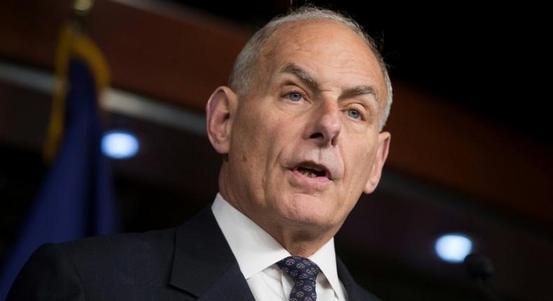 Trump has tapped Secretary of Homeland Security and retired Marine general John Kelly, shown here, to replace Reince Priebus as chief of staff