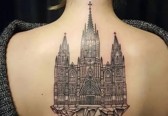 Architektura oczami tatuatorów. Zapragniesz mieć takie dzieło na skórze