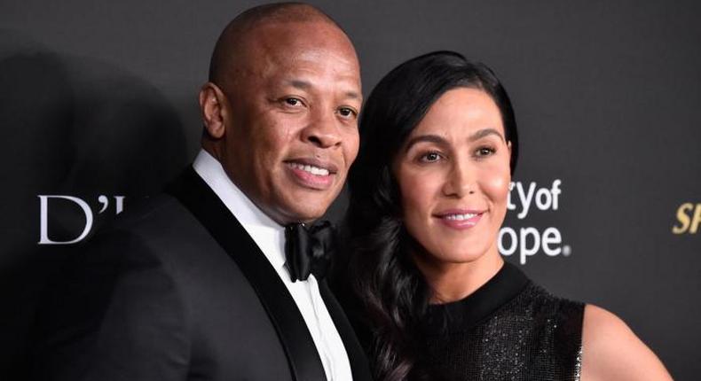 Dr Dre and Wife Nicole Young