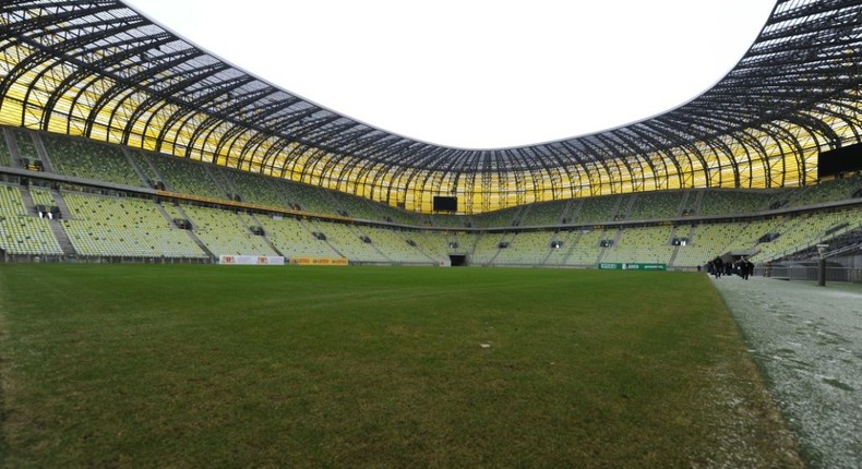 Up to 9,500 spectators will be allowed to attend the Europa League final in Gdansk, Poland Creator: BEN FATHERS