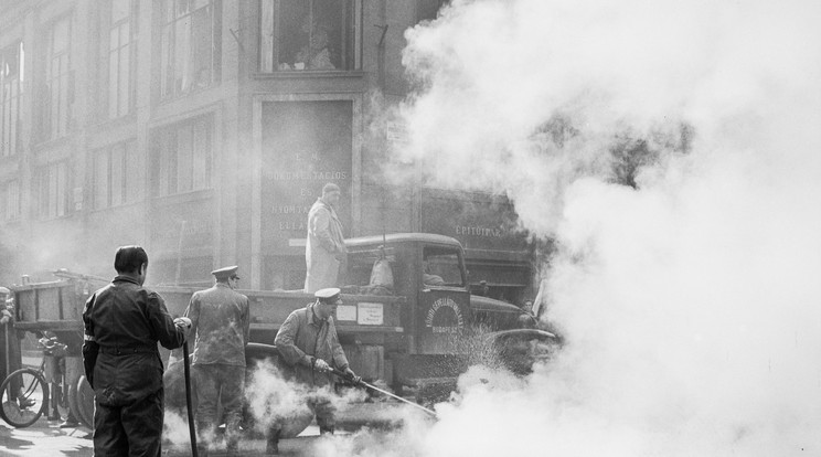 Az 56-os forradalom eddig még nem látott képeit csodálhatjuk meg /Fotó: Fortepan / ETH Zürich / Comet Photo AG / Jack Metzger