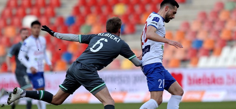 Podbeskidzie Bielsko Biała - Lechia Gdańsk: remis w cieniu koronawirusa