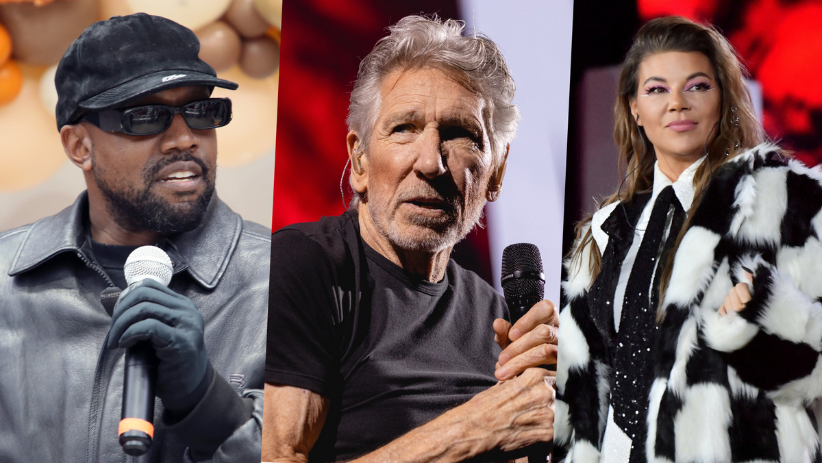 Kanye West, Roger Waters i Edyta Górniak