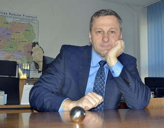 dr Marcin Sala-Szczypiński, dziekan Rady Okręgowej Izby Radców Prawnych w Krakowie