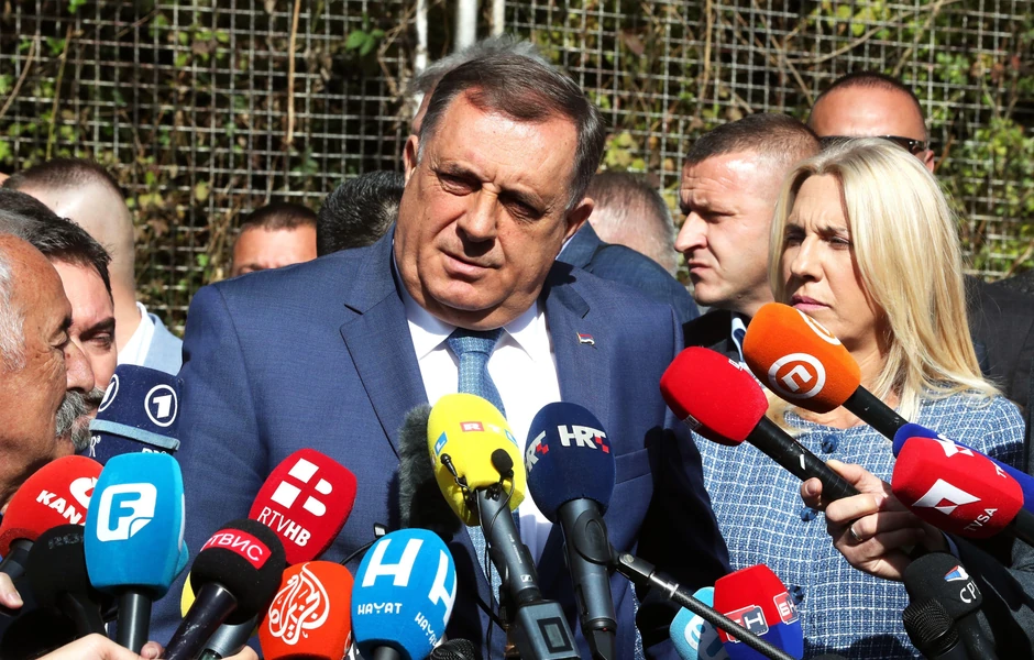 Milorad Dodik je bio najveći kritičar Kristijana Šmita i njegovih poteza | Foto: FEHIM DEMIR/EPA-EFE/REX/Shutterstock