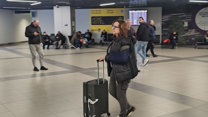 Ana Bekuta na aerodromu