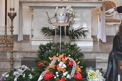 Pogrzeb Krzysztofa Banaszyka. Poruszający napis na szarfie