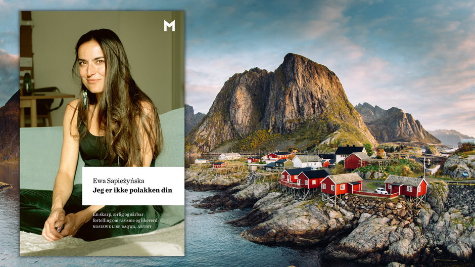 "Nie jestem Twoim Polakiem" - książka o życiu w Norwegii oczami dr Ewy Sapieżyńskiej (zdj. okładka książki/arch. prywatne rozmówczyni)