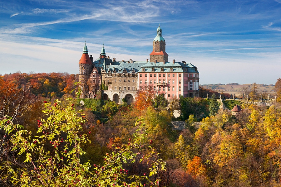 Dolnośląskie: Zamek Książ w Wałbrzychu