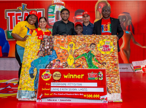 Exceptional Artworks and Craftsmanship on Display as Indomie Fan Club Unveil Winners in Season 9 of ‘Team Yourself Up’