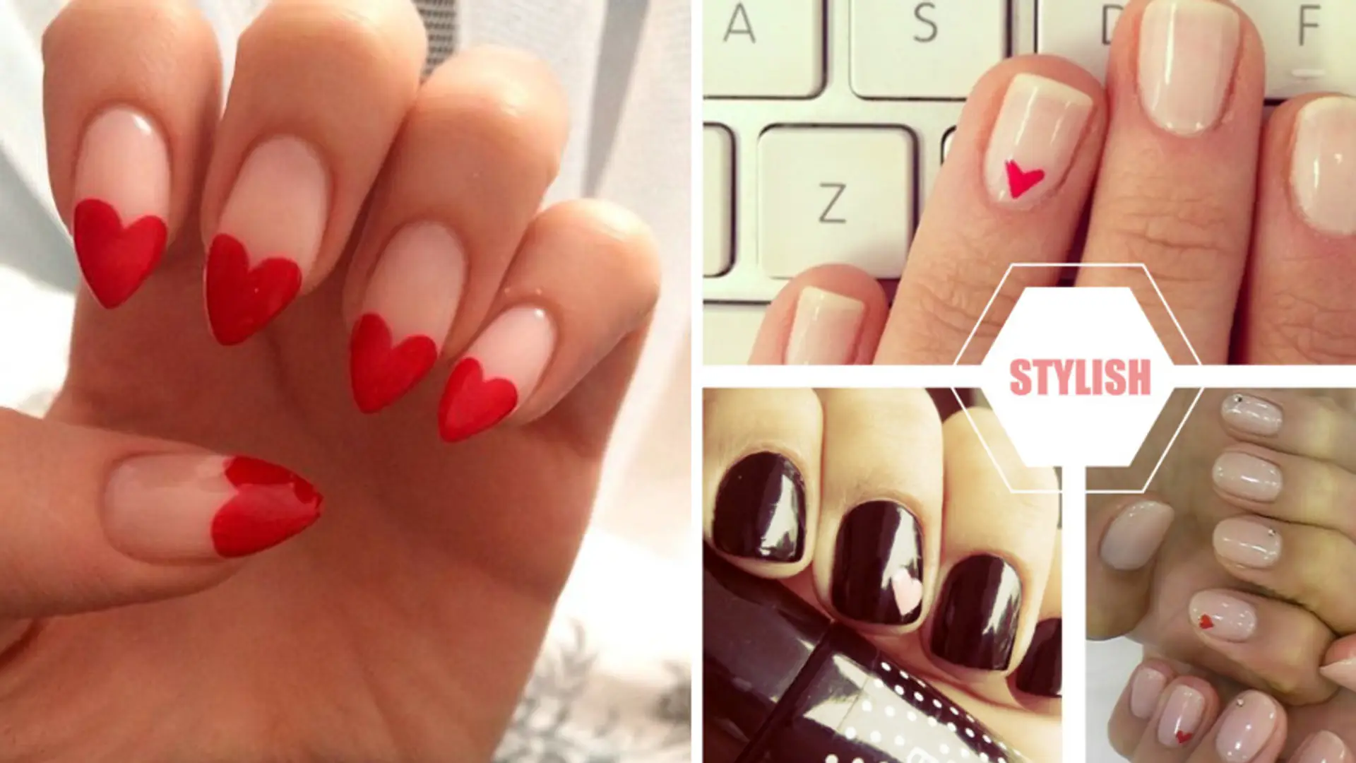 Manicure na walentynki: najlepsze pomysły z Pinteresta