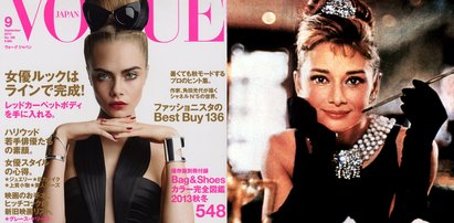 Cara Delevingne jak Audrey Hepburn!