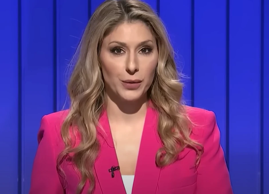 Kristina Radenković, voditeljka "Slagalice"