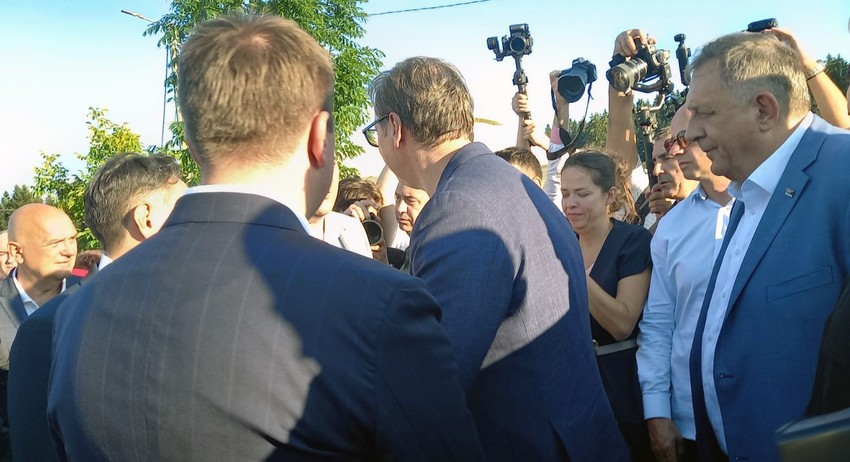 Vučić i Dodik u Sitnici kod Ribnika
