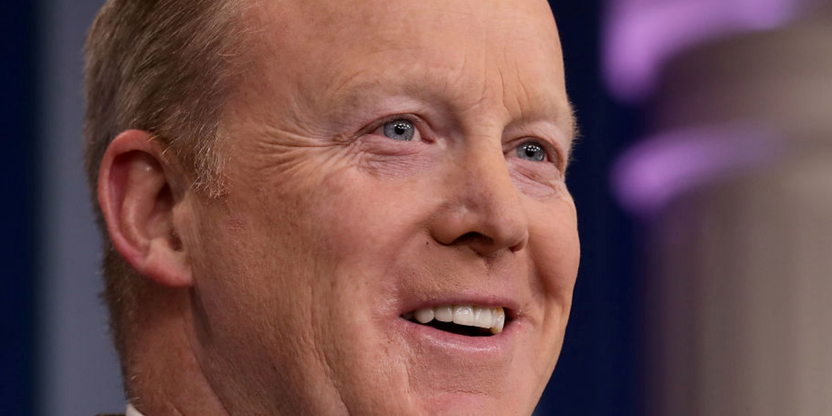 Sean Spicer has booked his first job after leaving the White House