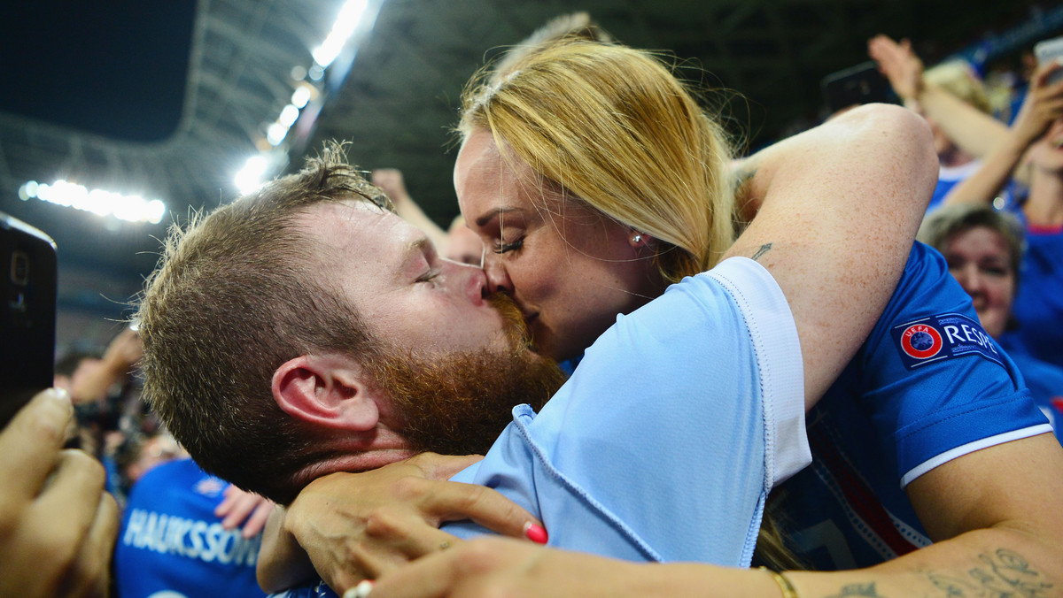 Aron Gunnarsson i Kris Jonasdottir