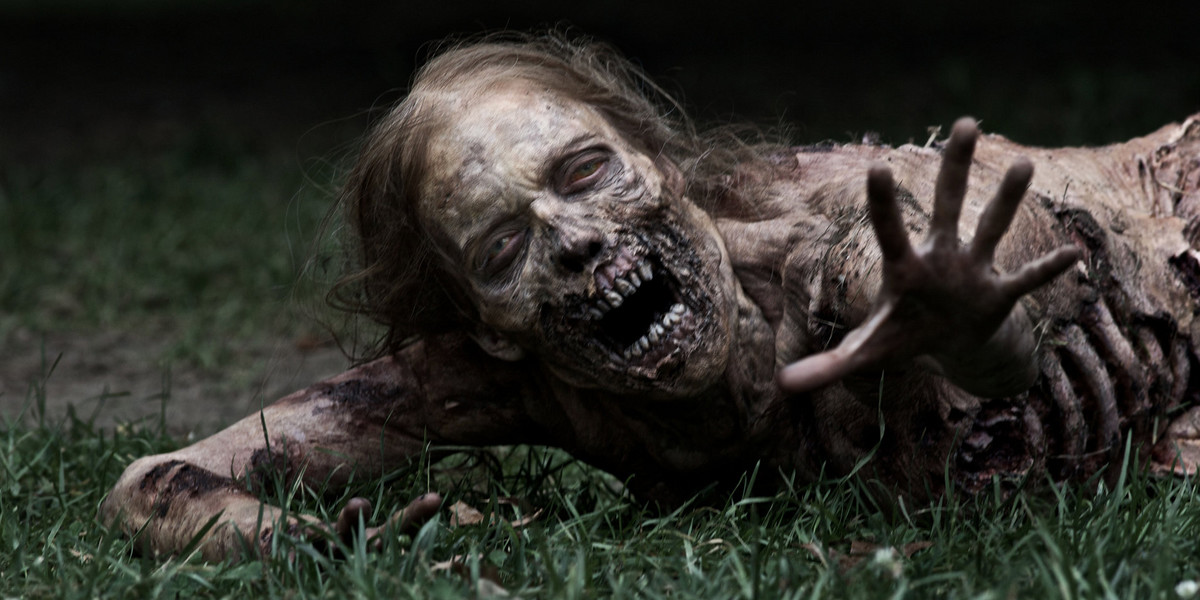 Kadr z serialu "The Walking Dead"