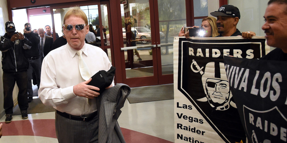 The Raiders officially go all-in on Las Vegas — and now it's up to the 31 other owners