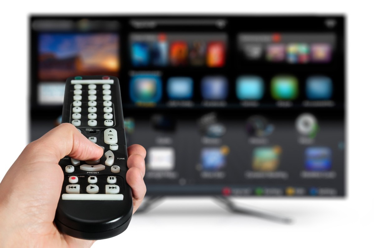 telewizor, pilot, Smart TV, telewizja