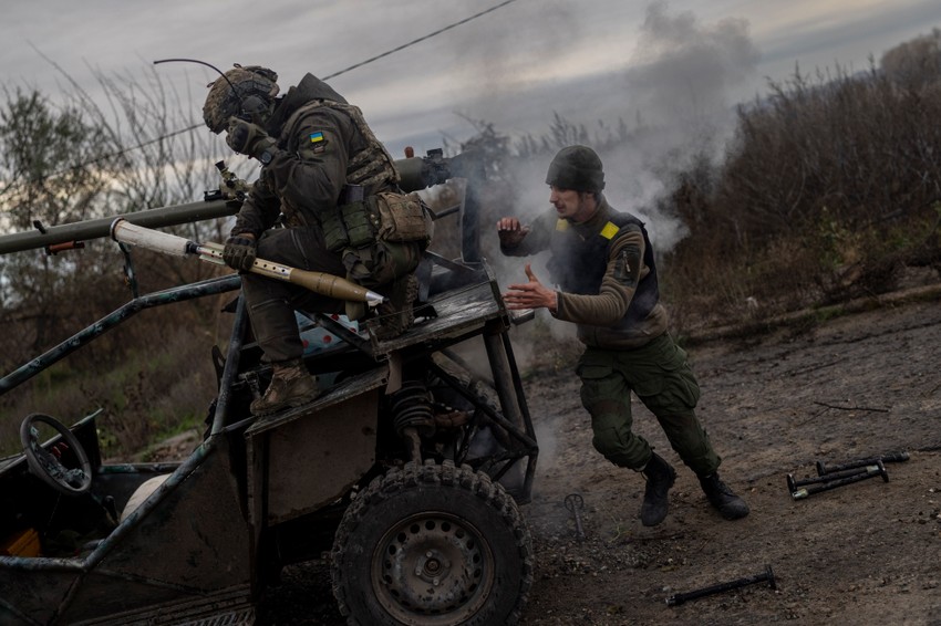 Ukrajinska vojska kod Hersona krajem novembra