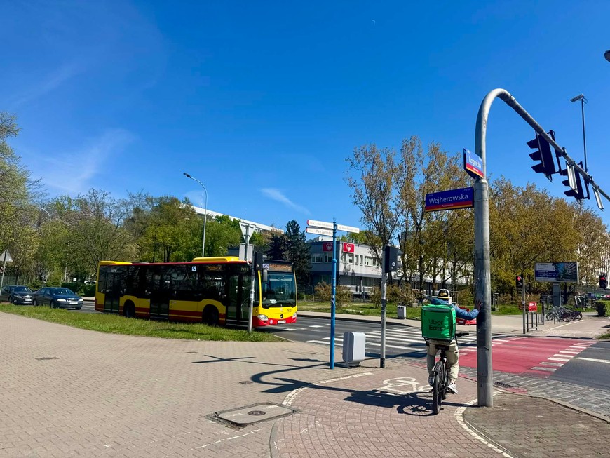 Przy przebudowie węzła miałby powstać buspas na ul. Wejherowskiej