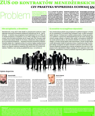 Menedżerski sposób na ZUS