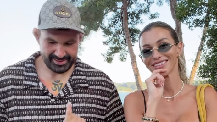 Attila a Natália Végh s deťmi v Chorvátsku.