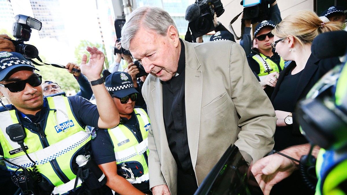 Cardinal George Pell Attends Court For Committal Hearings On Historical Child Abuse Charges TBC.