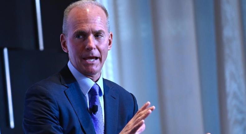 Boeing decision to strip Dennis Muilenburg of his chairmanship has raised questions about whether he will soon exit as chief executive