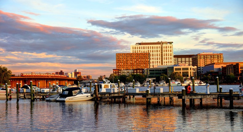 Somerville, Massachusetts will give $750 a month in basic income payments to families who are in danger of losing their housing.DenisTangneyJr / Getty Images