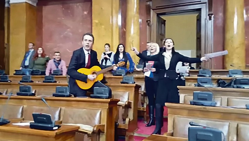 DJB u Skupštini Srbije