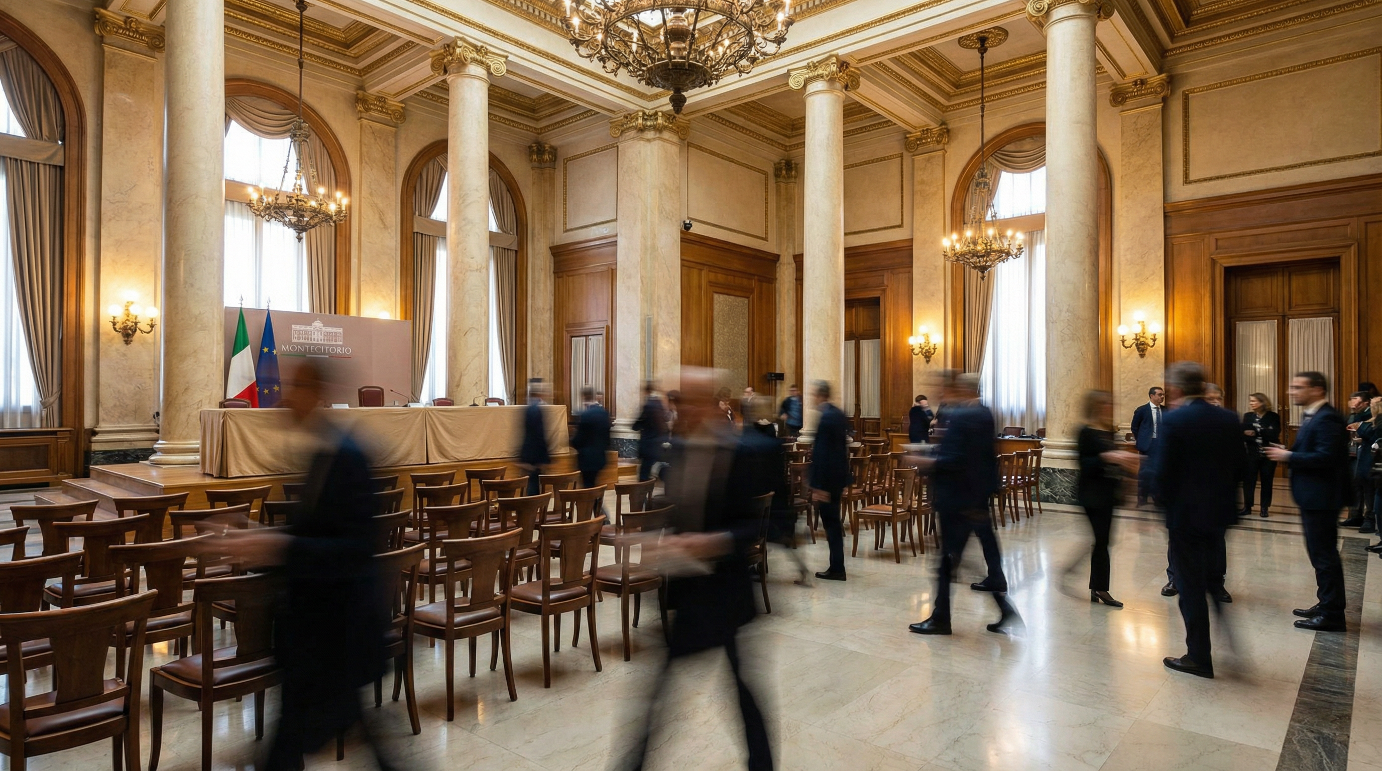 Montecitorio chiuso a tutti: l'opposizione blocca la conferenza CasaPound cantando «Bella ciao»