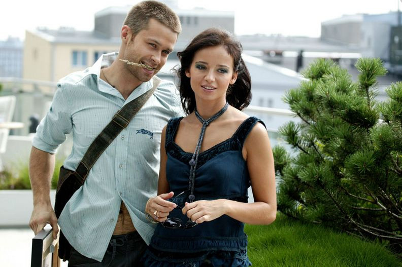 Anna Przybylska i Maciej Zakościelny w filmie "Dlaczego nie!" (2007)